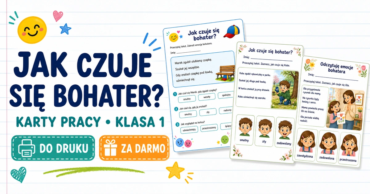 Karty pracy: Jak czuje się bohater?