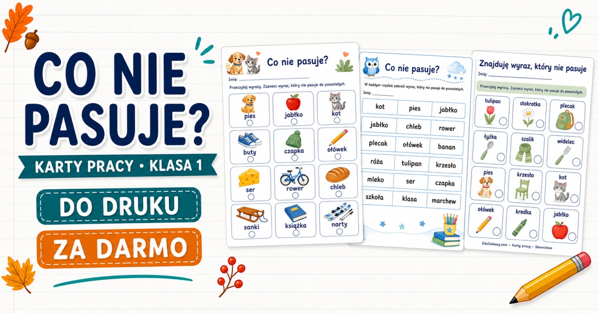 Karty pracy: Co nie pasuje?