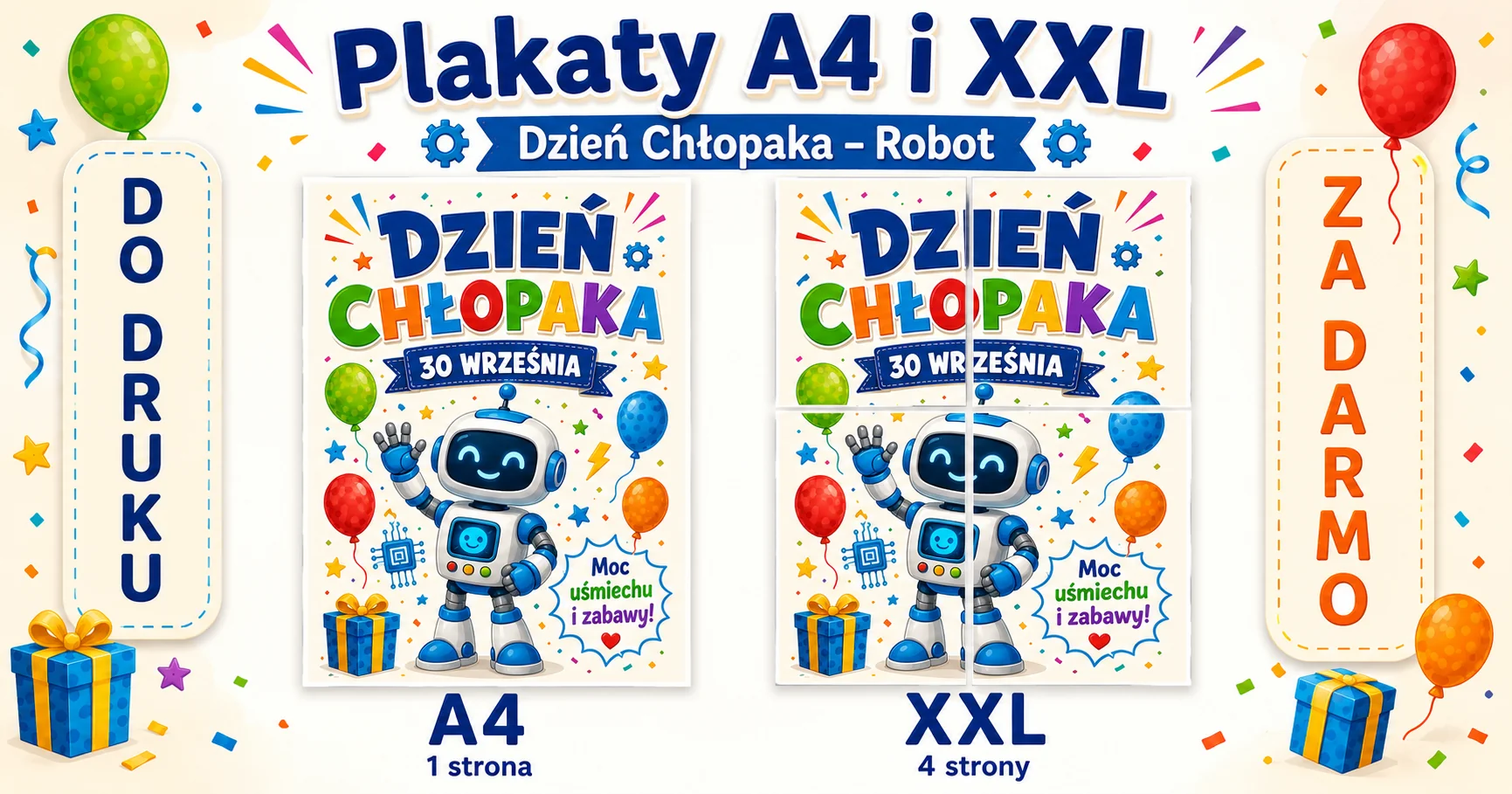 Dzień Chłopaka z robotem