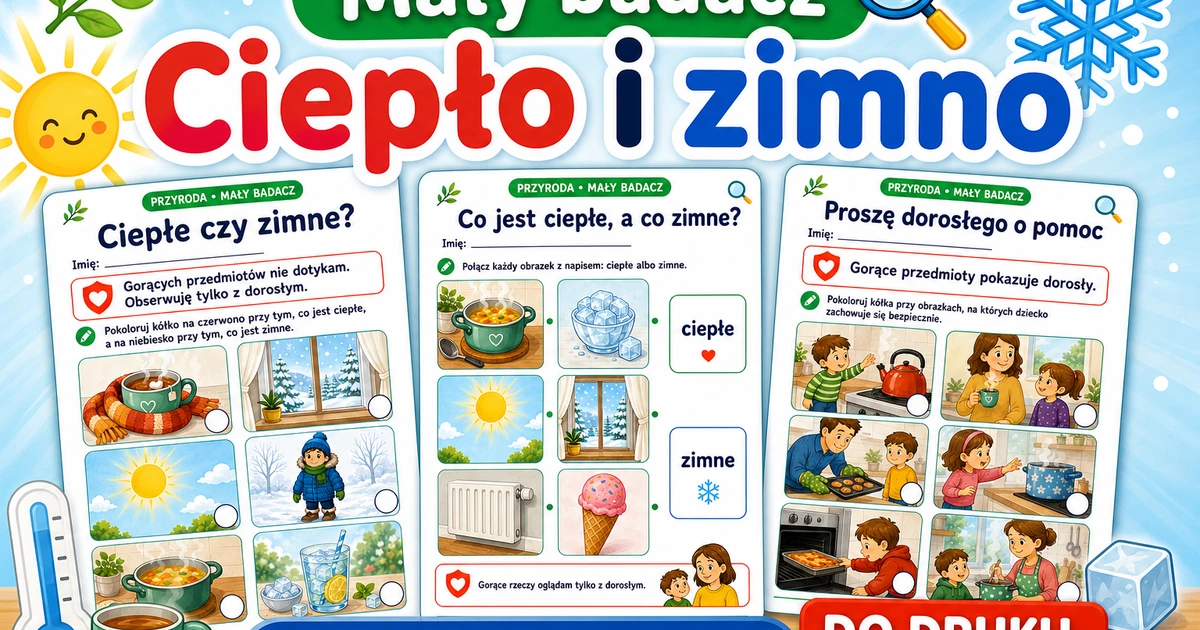 Karty pracy: Ciepło i zimno