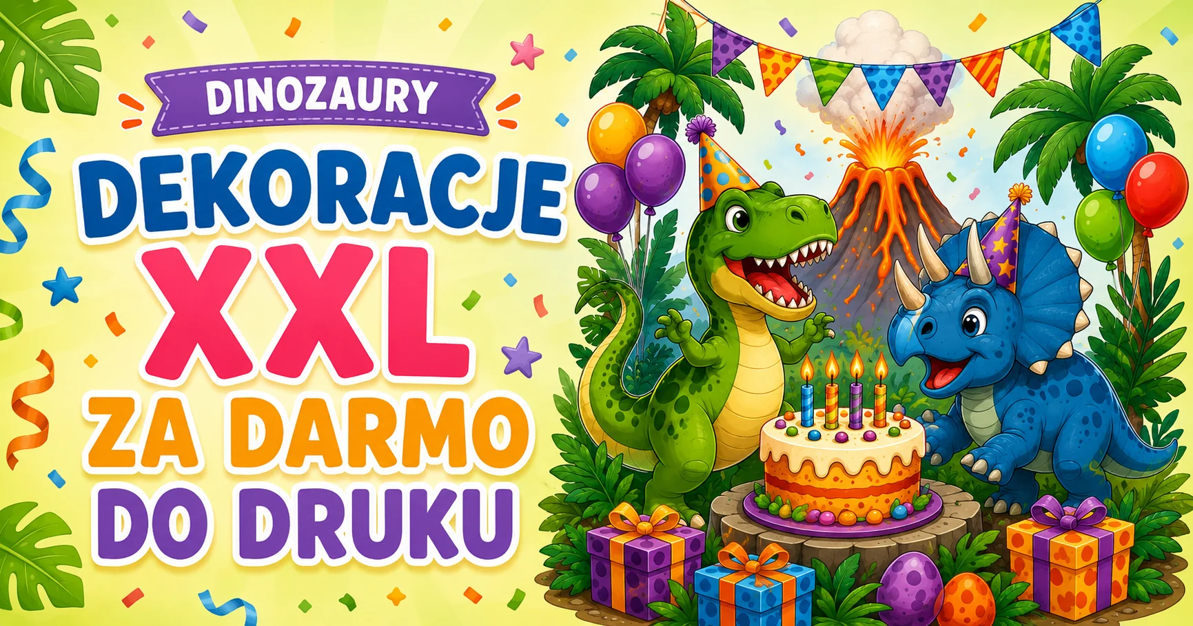 Kolorowe urodziny dinozaurów 38