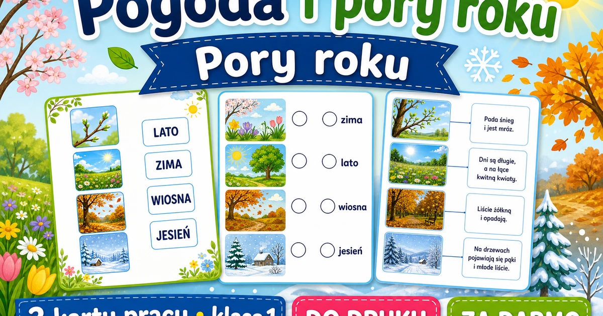 Karty pracy: Pory roku