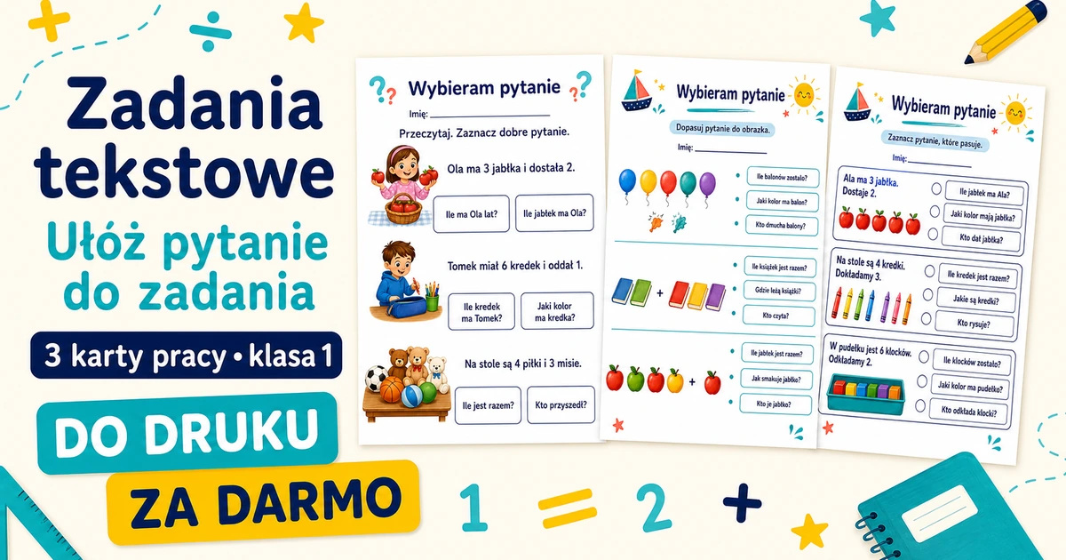 Karty pracy: Wybieram pytanie