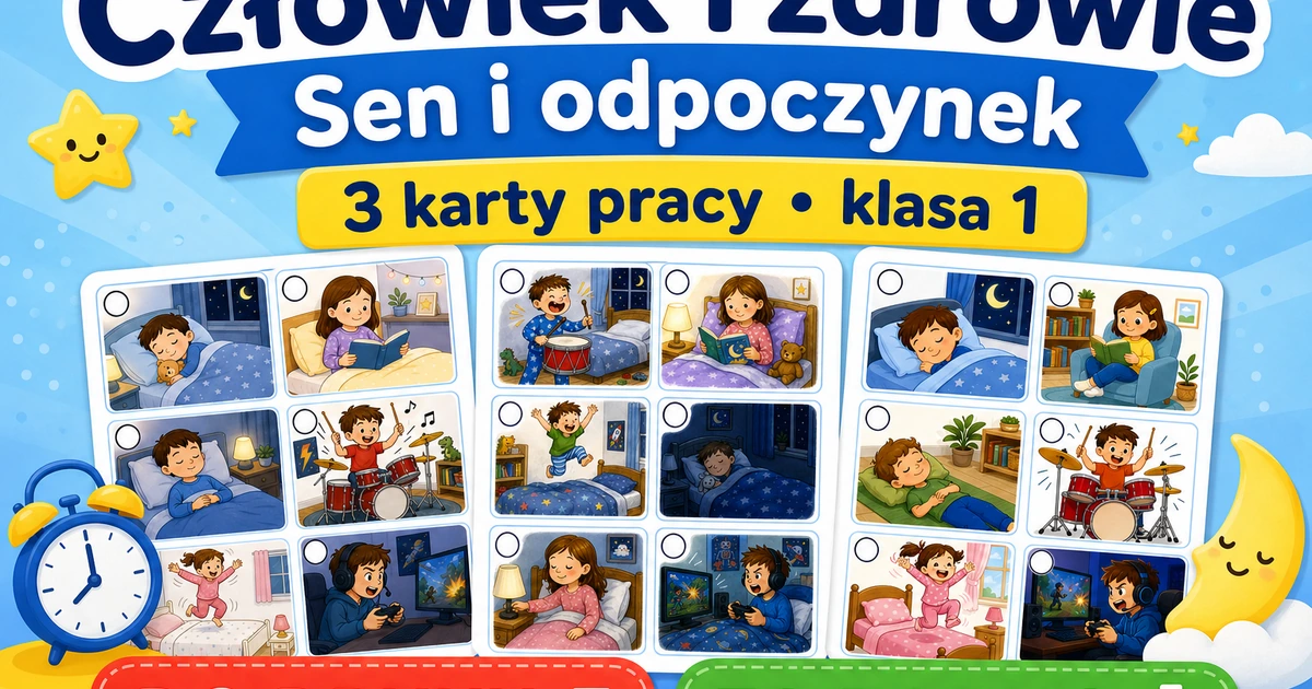 Karty pracy: Zdrowy sen