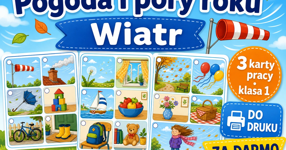 Karty pracy: Co robi wiatr?