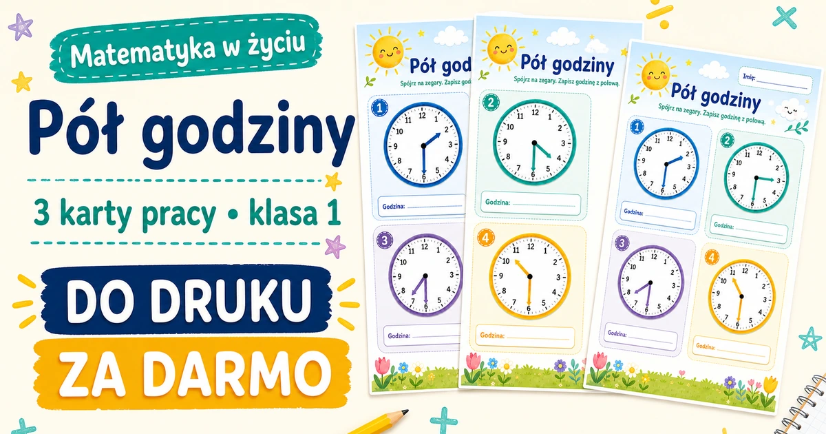 Karty pracy: Pół godziny
