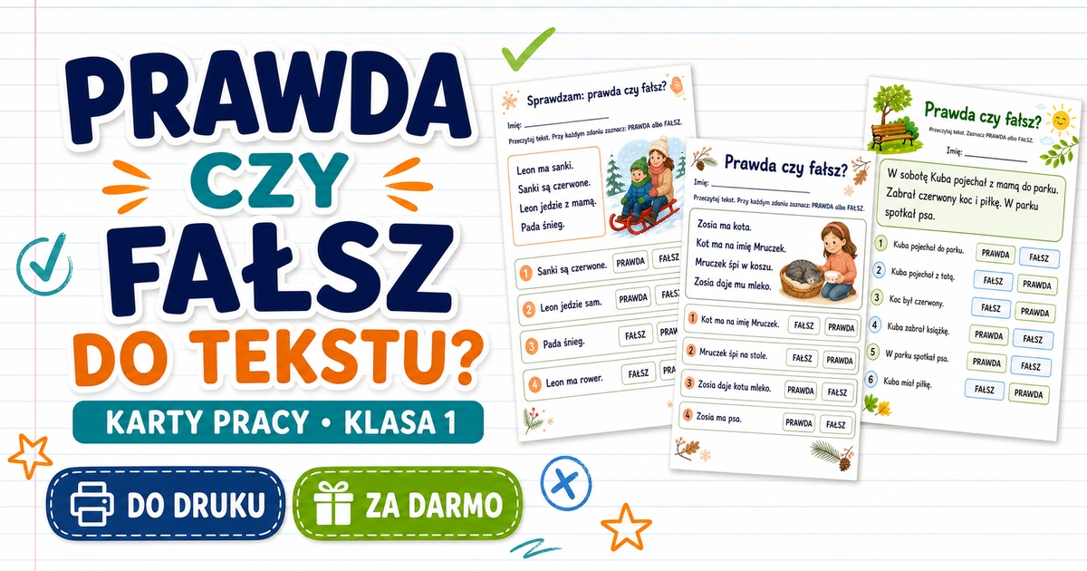 Prawda czy fałsz do tekstu 38