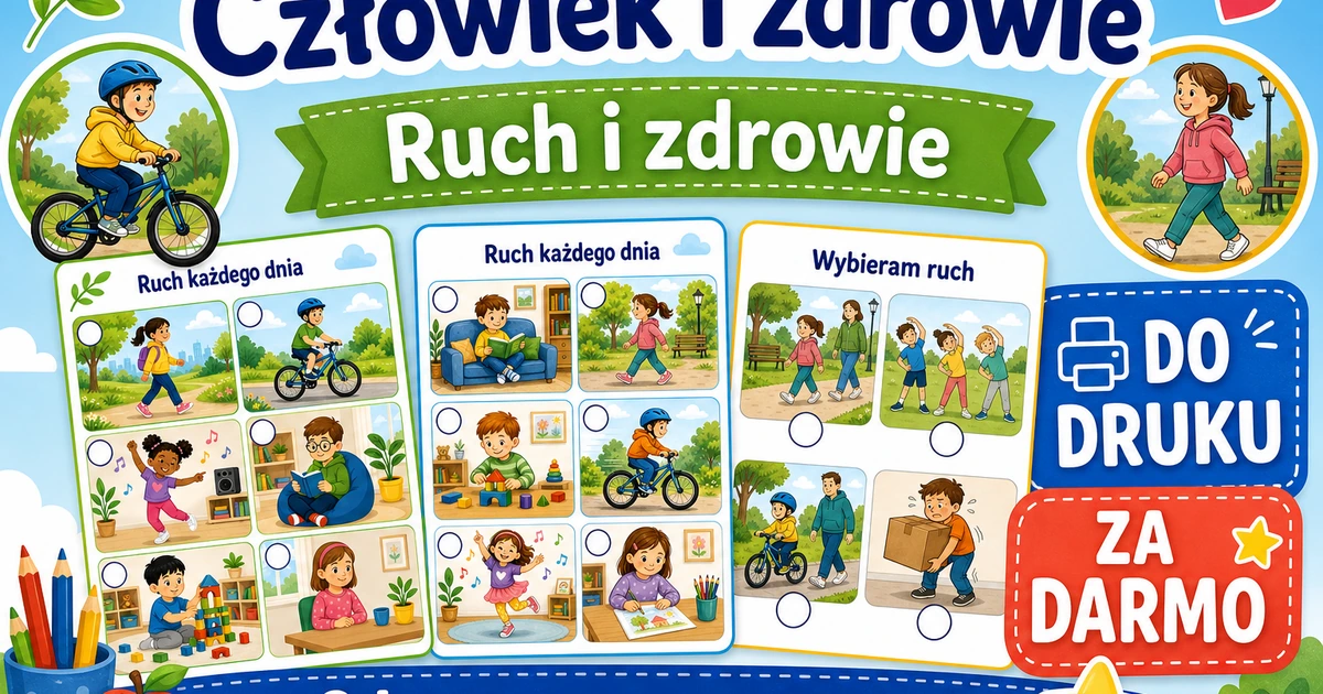 Karty pracy: Ruch każdego dnia