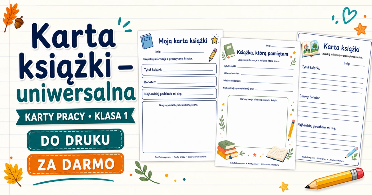Karta książki — uzupełniam informacje