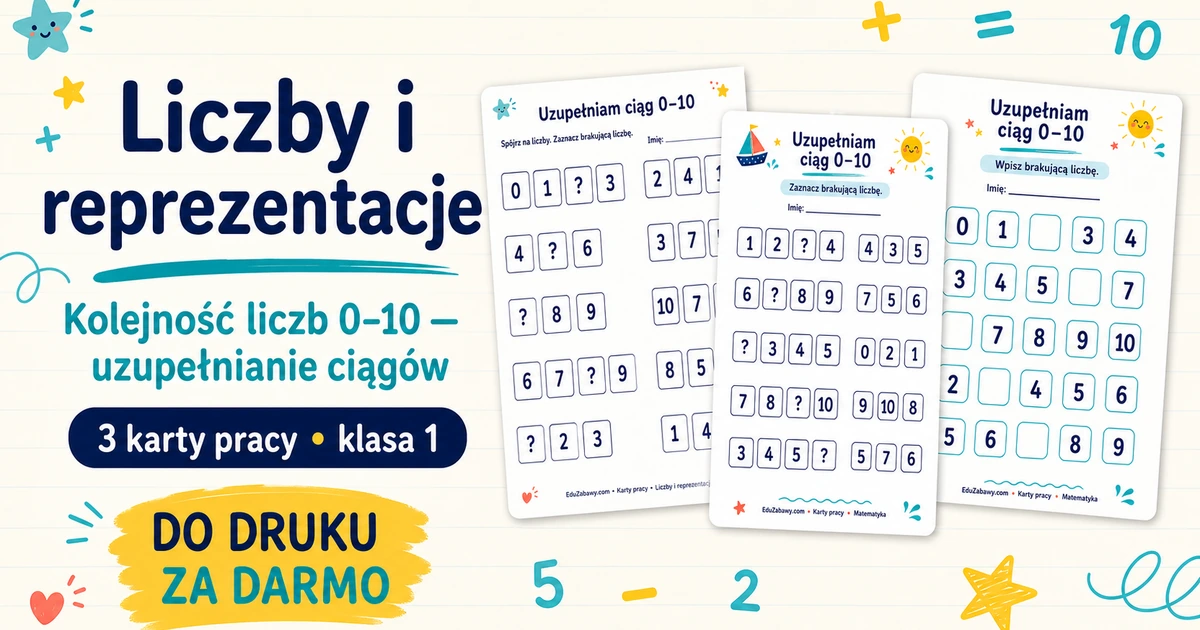Uzupełniam ciąg 0–10