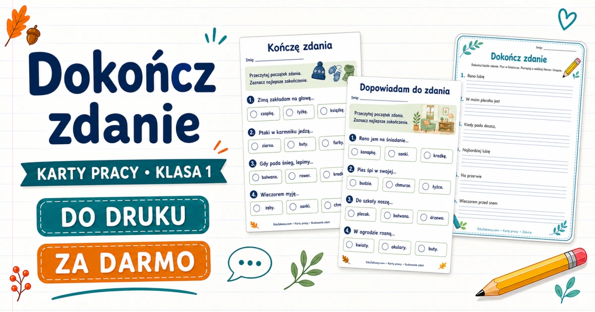 Dokończ zdanie