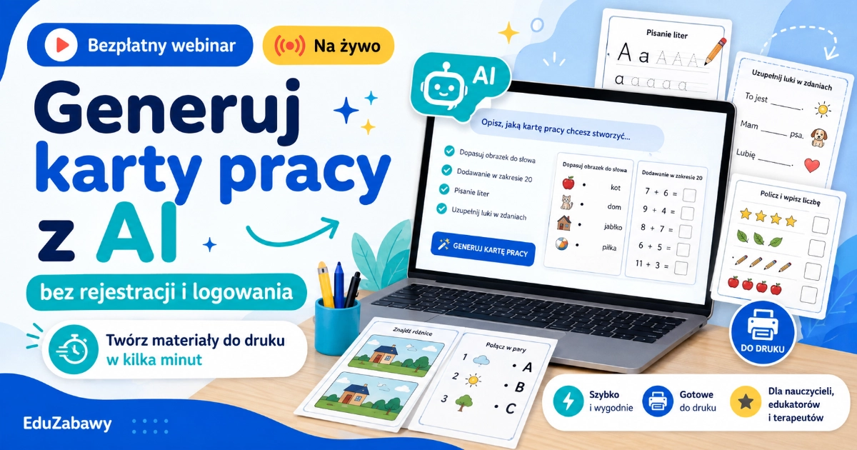 Webinar 02: Generuj karty pracy z AI