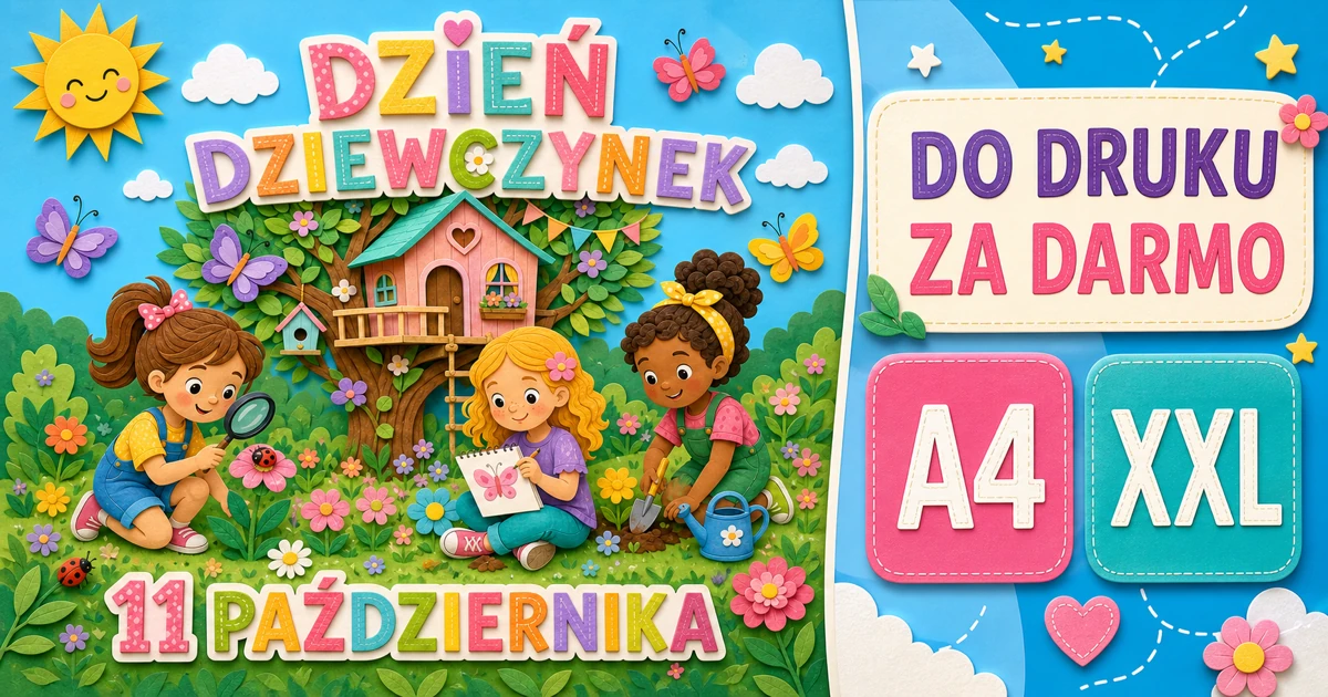 Plakat A4 i XXL: Małe odkrywczynie
