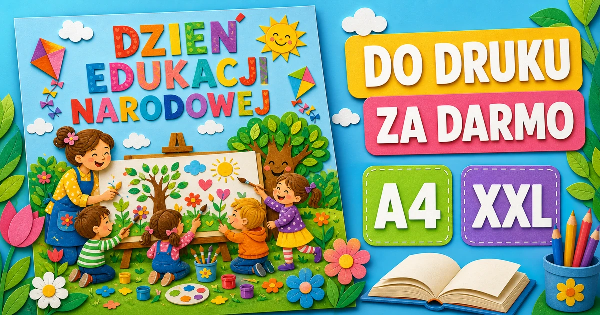 Plakat A4 i XXL: Tworzymy razem Plakat A4 i XXL: Tworzymy razem