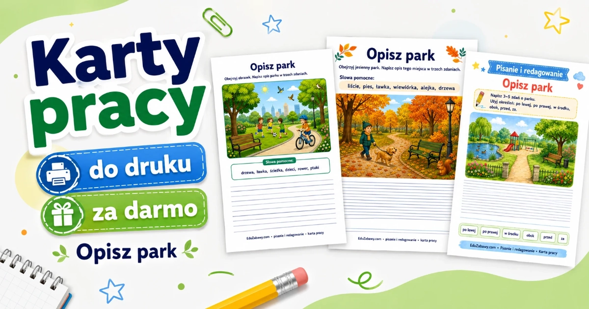 Karty pracy: Opis miejsca
