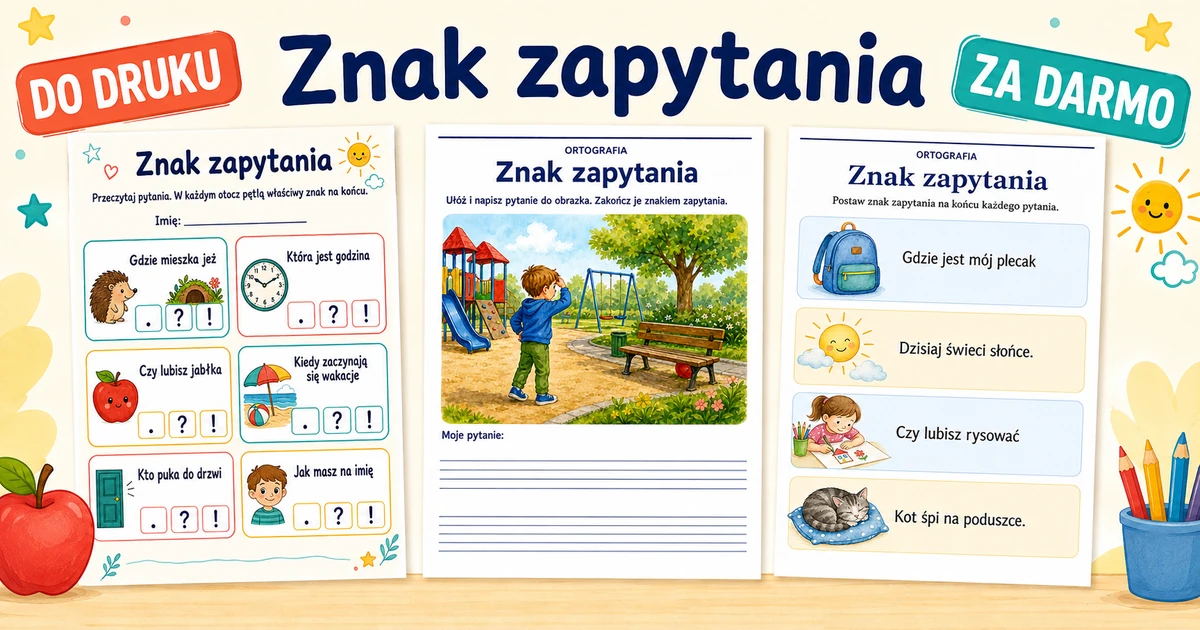 Karty pracy: Znak zapytania