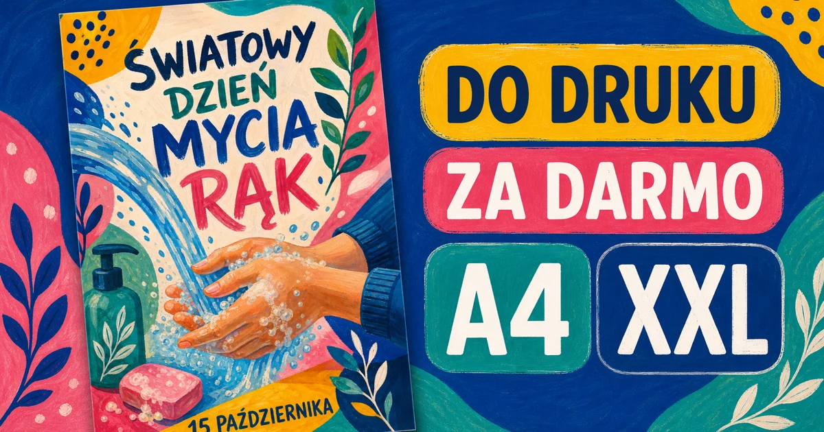 Plakat A4 i XXL: Dobry nawyk