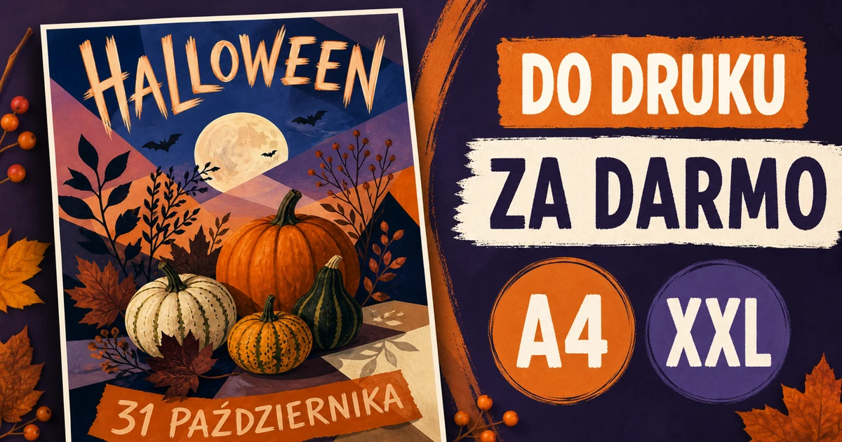 Plakaty A4 i XXL: Gra kolorów