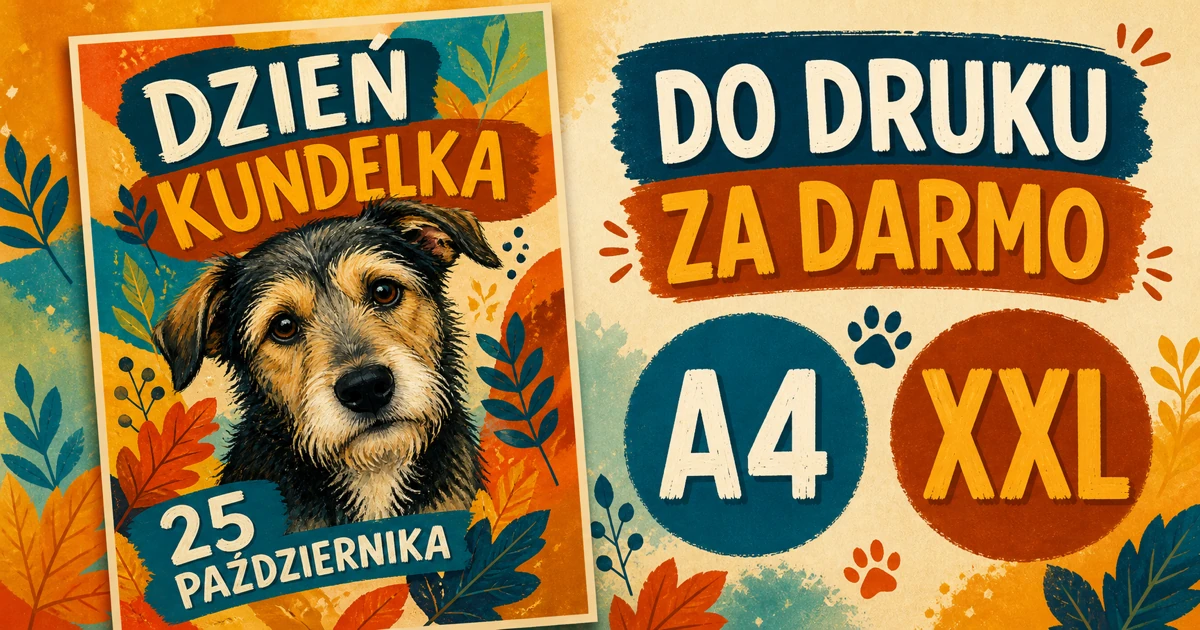 Plakat A4 i XXL: Wyjątkowy przyjaciel