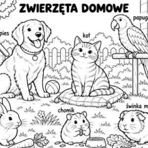 Kolorowanki na Światowy Dzień Zwierząt