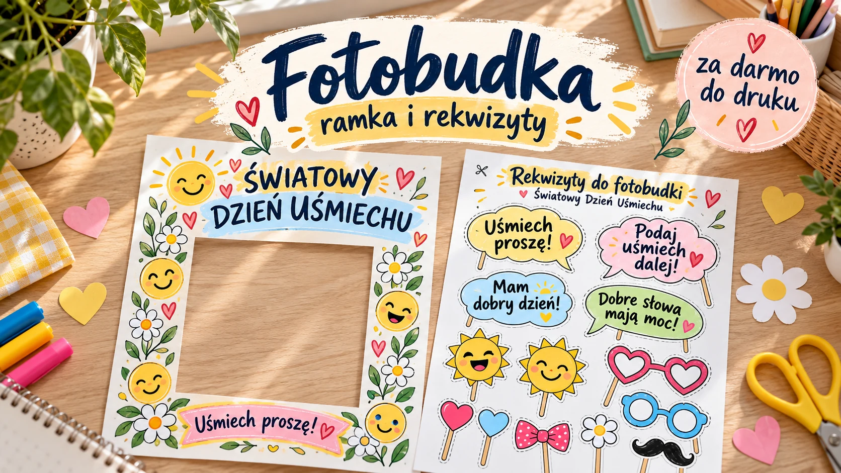 Fotobudka na Dzień Uśmiechu