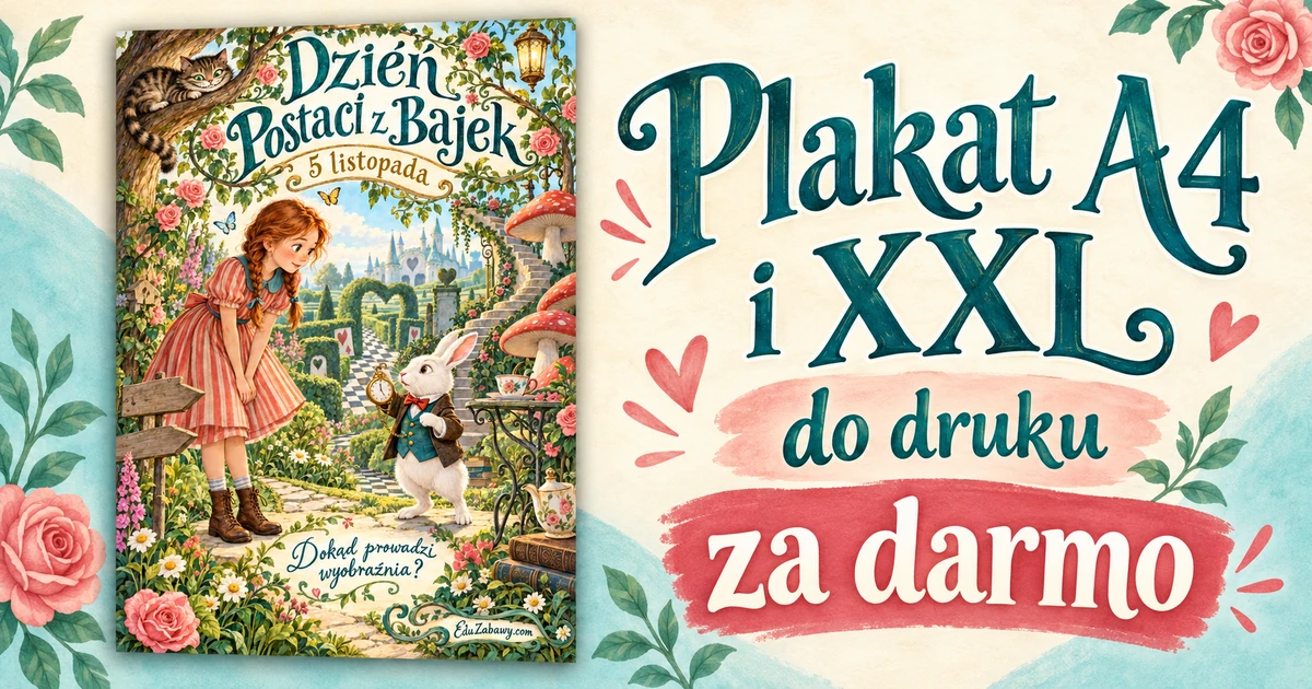 Plakat „Alicja w Krainie Czarów”
