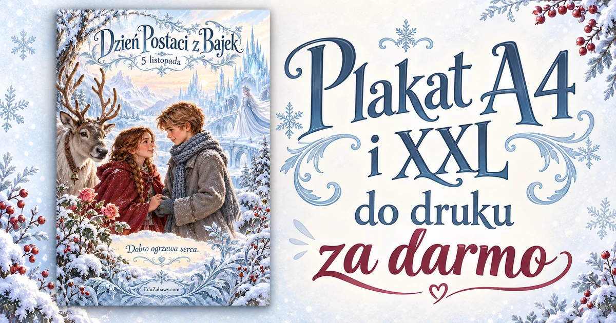 Plakat „Królowa Śniegu”