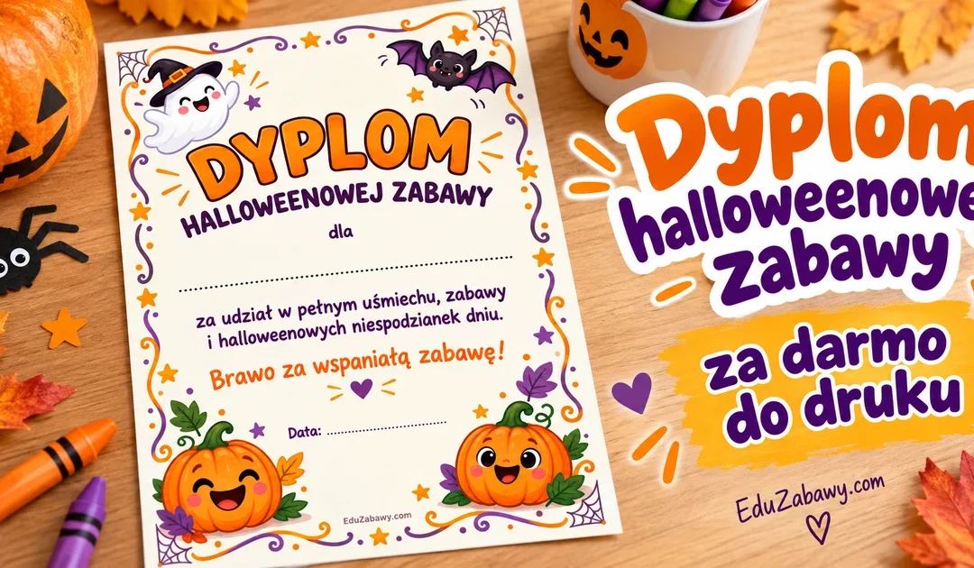 Dyplom Halloweenowej Zabawy