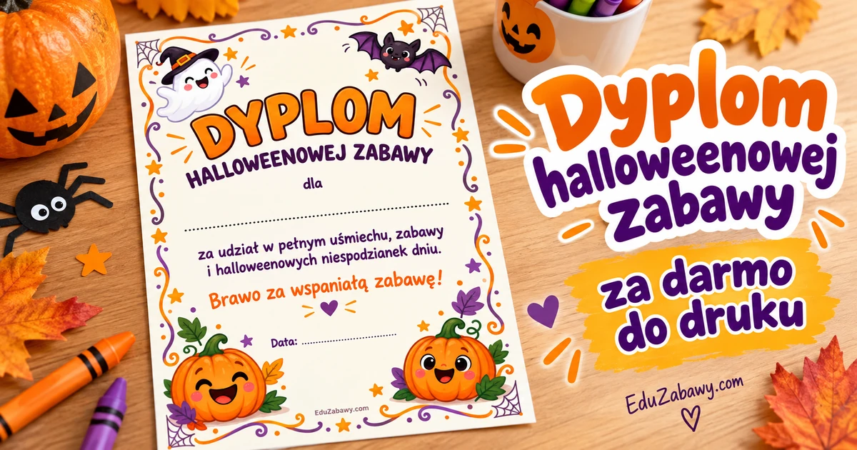 Dyplom Halloweenowej Zabawy