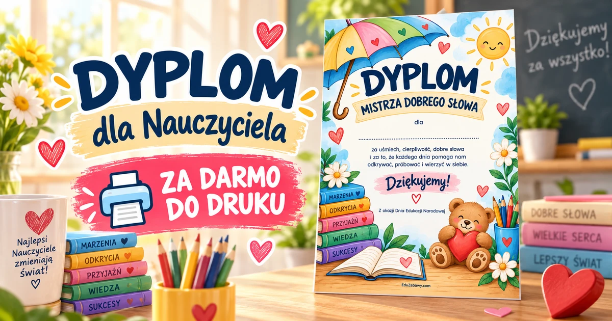 Dyplom „Mistrz Dobrego Słowa”