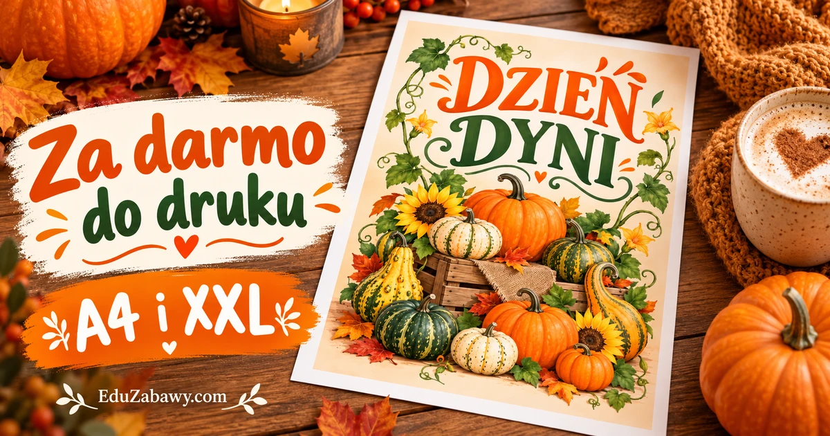Plakat A4 i XXL „Święto Dyni”