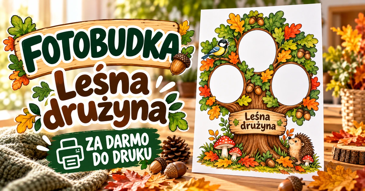 Fotobudka: „Leśna drużyna”