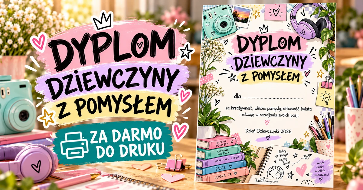 Dyplom Dziewczyny z Pomysłem