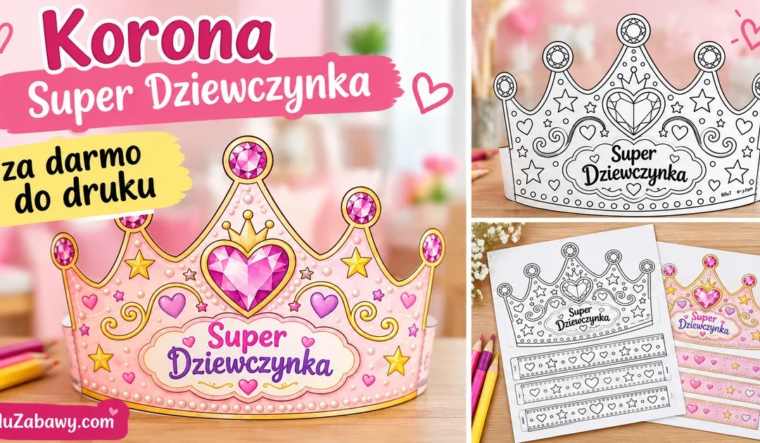 Korona „Super Dziewczynka”