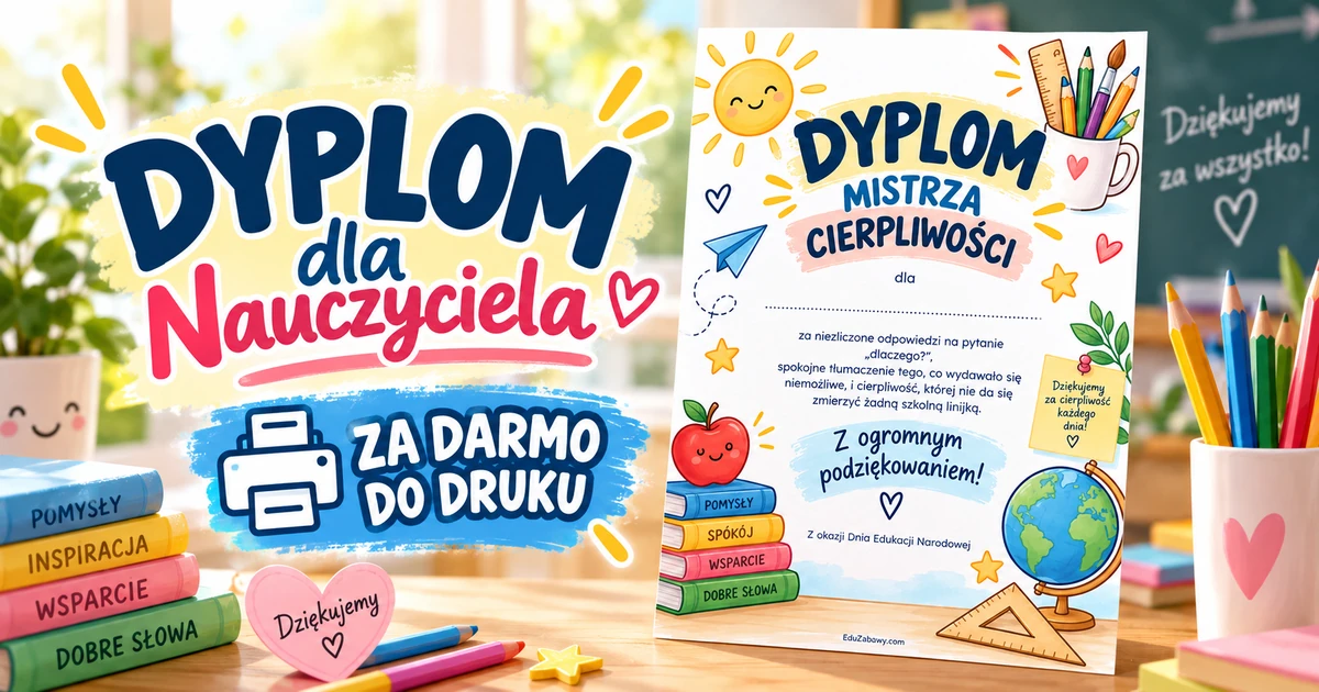 Dyplom „Mistrz Cierpliwości”