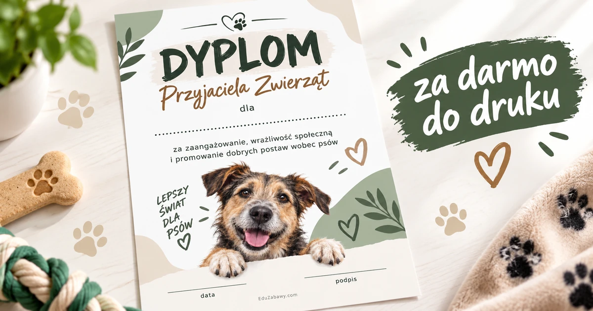 Dyplom Przyjaciela Zwierząt