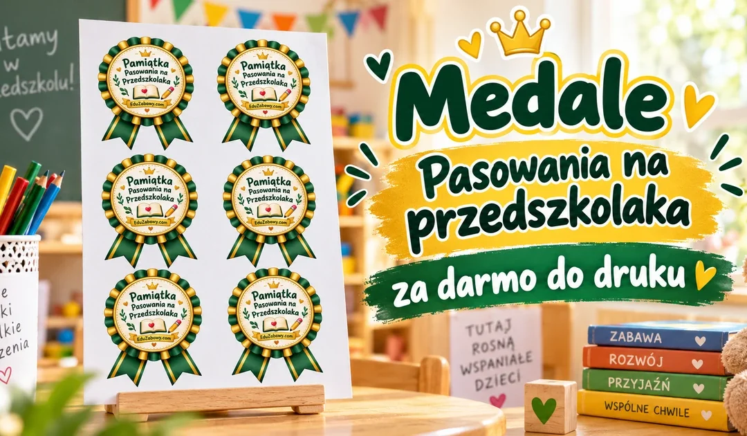 Odznaki/medale: Pamiątka Pasowania na Przedszkolaka