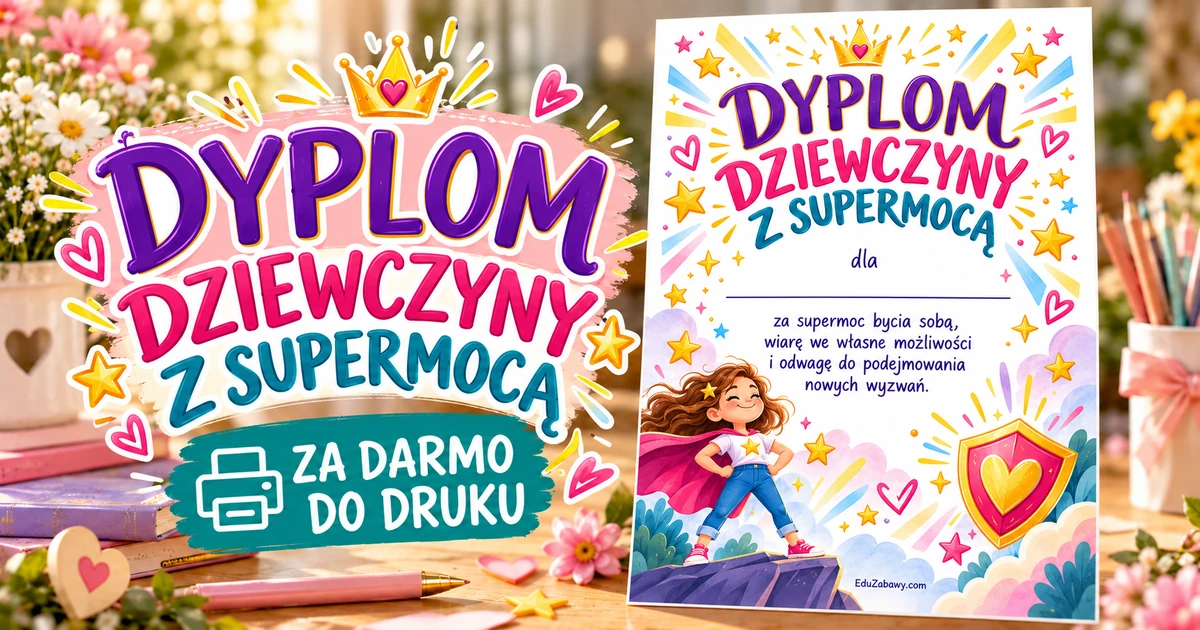 Dyplom Dziewczyny z Supermocą