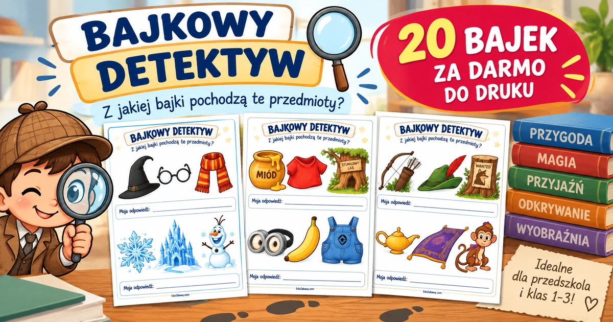 Karty pracy: Bajkowy detektyw