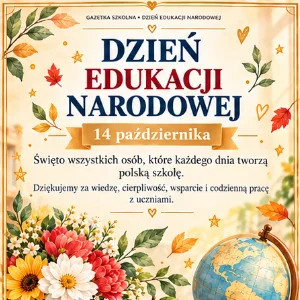 Gazetka szkolna na Dzień Nauczyciela