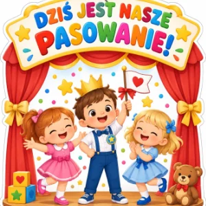 Dekoracje na pasowanie na przedszkolaka