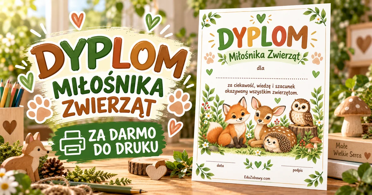 Dyplom Miłośnika Zwierząt