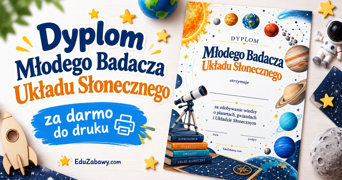Dyplom Młodego Badacza Układu Słonecznego