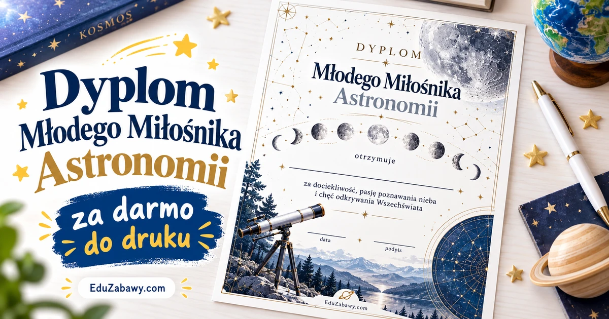 Dyplom Młodego Miłośnika Astronomii