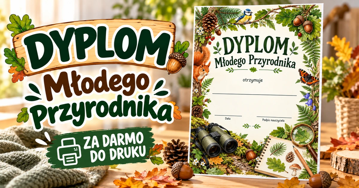 Dyplom Młodego Przyrodnika