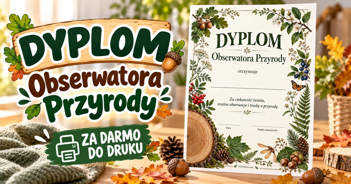 Dyplom Obserwatora Przyrody