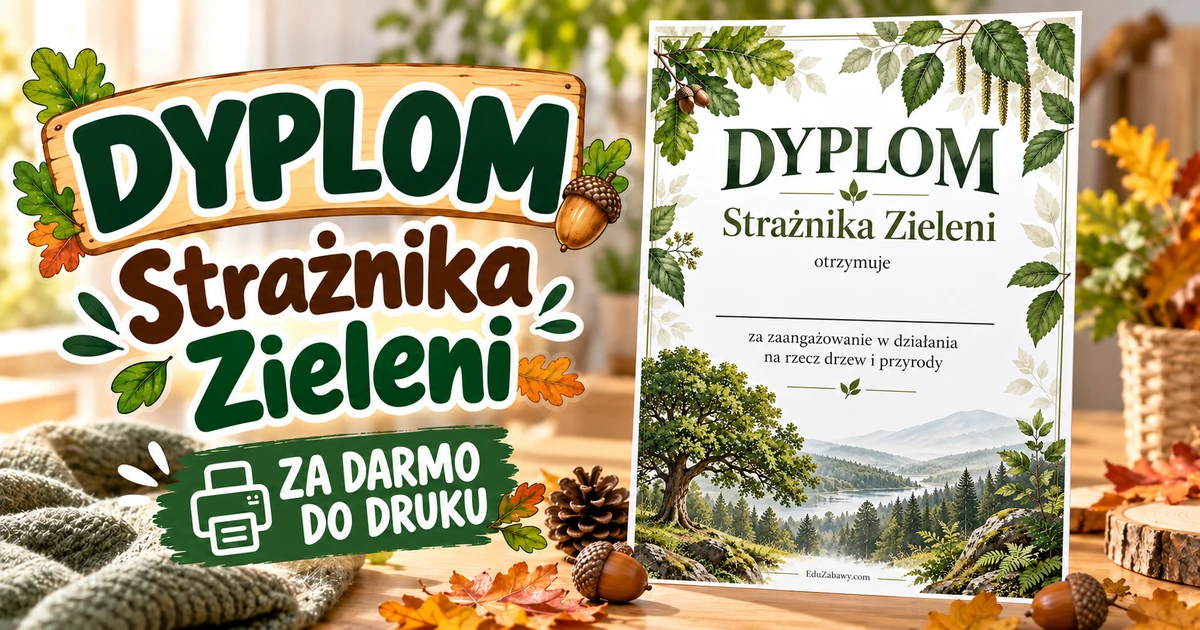 Dyplom Strażnika Zieleni