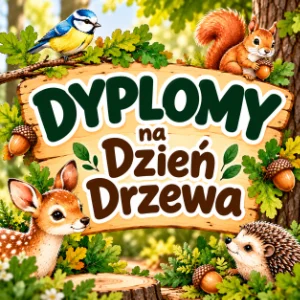Dyplomy na Dzień Drzewa