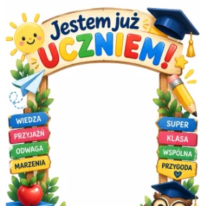 Fotobudka na pasowanie ucznia do druku Fotobudka na pasowanie ucznia do druku