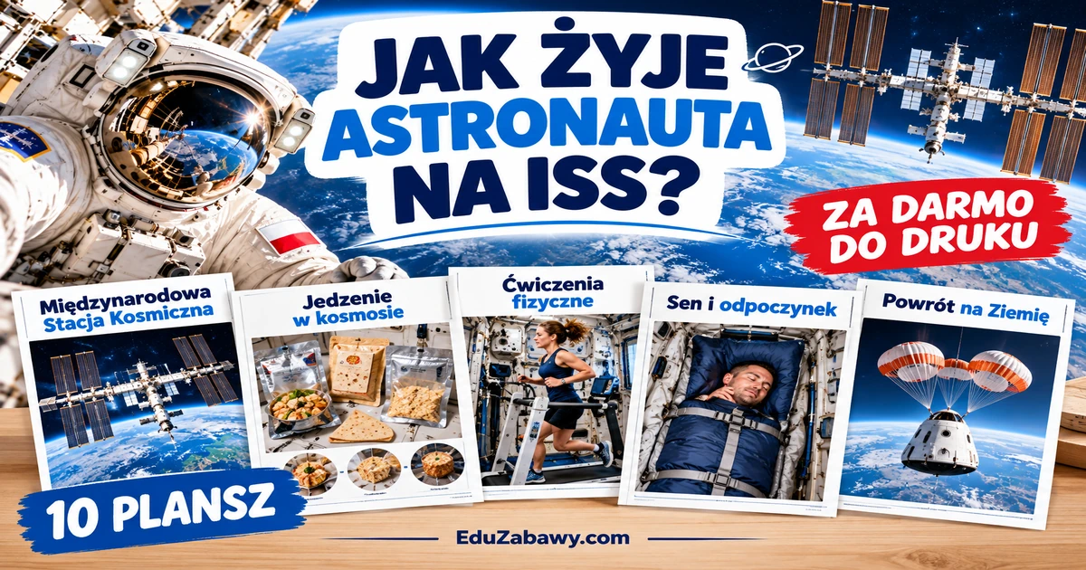 Gazetka szkolna: Jak żyje astronauta na ISS?
